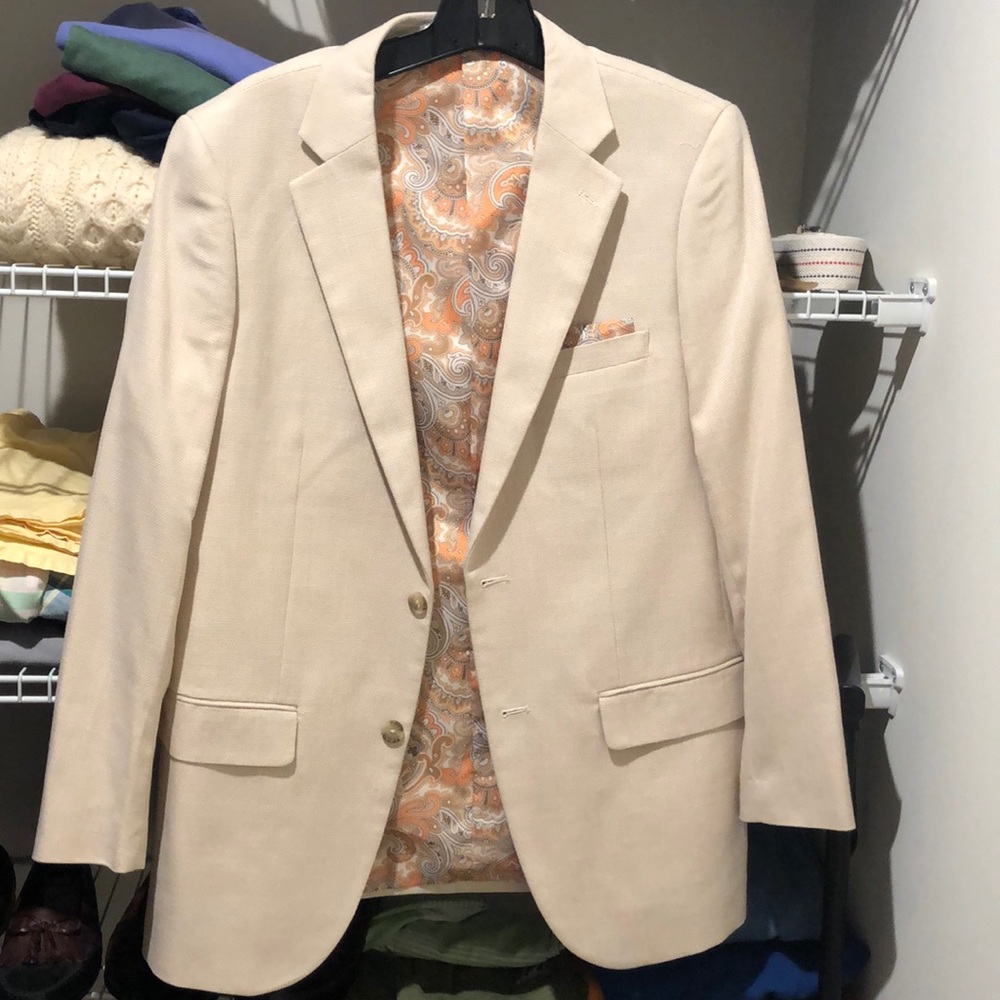 Tan Alan Flusser Tan sports coat